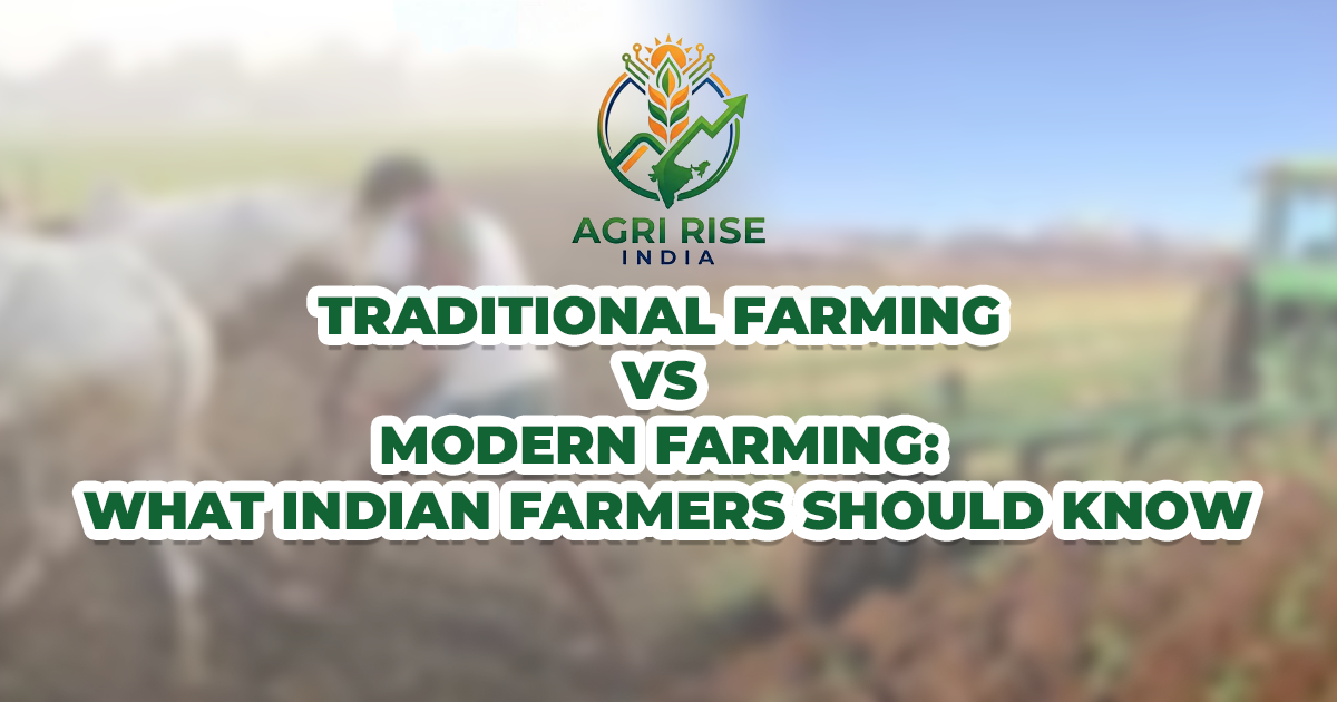 Traditional Farming vs. Modern Farming: What Indian Farmers Should Know